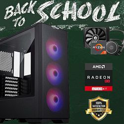 Futura IT Back2School PC (AMD Ryzen 7 5700X, 16GB RAM, SSD 1TB, RX 6700XT, 750W, Midi ATX) Poklon 