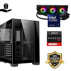 Futura IT Elite Gamer PC (Intel Ultra 7 265KF, 32GB RAM, SSD 2TB, RX 9070XT, 1000W, Midi ATX)