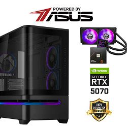 Futura IT PBA PC (AMD Ryzen 5 7500F, 32GB RAM, SSD 2TB, Asus Dual RTX 5070, Asus Prime 750W, Asus AP202 Case)