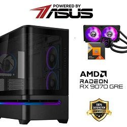 Futura IT PBA PC (AMD Ryzen 5 7500X3D, 32GB RAM, SSD 1TB, Asus Prime RX 9070Gre, Asus TUF 750W, Asus AP202 Case)