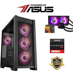 Futura IT PBA PC (AMD Ryzen 7 7800X3D, 32GB RAM, SSD 2TB, Asus TUF RX 9070XT, Asus TUF 1000W, Asus GT302 Case)