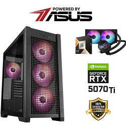 Futura IT PBA PC (AMD Ryzen 7 9800X3D, 32GB RAM, SSD 2TB, Asus Prime RTX 5070Ti, Asus StriX 850W 80+ Platinum, Asus GT302 Case)