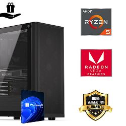Futura Office&Home PC (AMD Ryzen 5 5600G, 16GB RAM, SSD 1TB, 550W, Mini ATX) WinOS