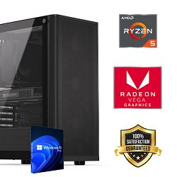 Futura Office&Home PC (AMD Ryzen 5 5600GT, 16GB RAM, SSD 1TB, 550W, Midi ATX) WinOS