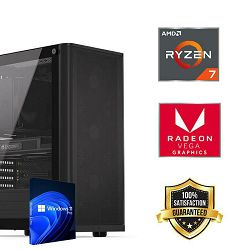 Futura Office&Home PC (AMD Ryzen 7 5700G, 32GB RAM, SSD 1TB, 550W, Midi ATX) WinOS