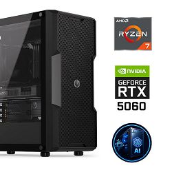 FuturaIT AI Professional PC (AMD Ryzen 7 5800X, 32GB RAM, SSD 1TB, RTX 5060, 750W, Midi ATX) WinOS