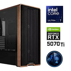 FuturaIT AI Professional PC (Intel i7 265KF, 64GB RAM, SSD 6TB, RTX 5070Ti, 1000W, Midi ATX) WinOS