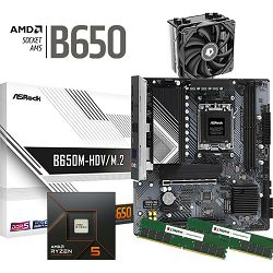 FuturaIT AMD Upgrade KiT (AMD Ryzen 5 7500F, 16GB RAM, B650 Cooler) 