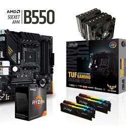 FuturaIT AMD Upgrade Kit (AMD Ryzen 7 5800X, 32 GB, B550M, Cooler) 