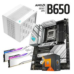 FuturaIT AMD Upgrade KiT (AMD Ryzen 7 7800X3D, 32GB RAM, B650, Cooler) 