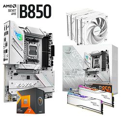 FuturaIT AMD Upgrade KiT (AMD Ryzen 7 7800X3D, 32GB RAM, B850, Cooler) 