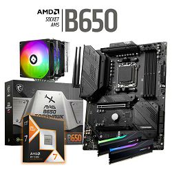 FuturaIT AMD Upgrade KiT (AMD Ryzen 7 9800X3D, 32GB RAM, B650, Cooler) 
