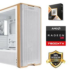 FuturaIT Back2School PC (AMD Ryzen 7 9800X3D, 32GB RAM, SSD 2TB, RX 9070XT, 1000W, Midi ATX) 