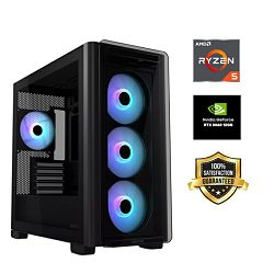 FuturaIT BB Gamer PC (AMD Ryzen 5 5600X, 32GB RAM, SSD 1TB, RTX 3060 12GB, 750W, Midi ATX) Poklon