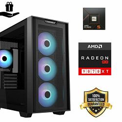 FuturaIT BB Gamer PC (AMD Ryzen 5 7500F, 32GB RAM, SSD 2TB, RX 9070XT, 750W, Midi ATX)