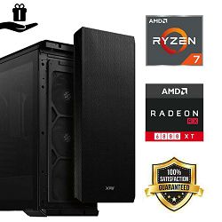 FuturaIT BB Gamer PC (AMD Ryzen 7 5700X, 32GB RAM, SSD 1TB, RX 6800XT, 850W, Midi RGB ATX) Poklon