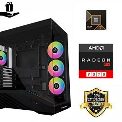 FuturaIT BB Gamer PC (AMD Ryzen 7 9700X, 32GB RAM, SSD 2TB, RX 9070XT, 850W, Midi ATX)
