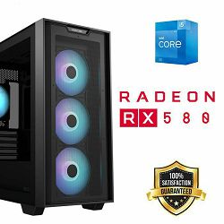 FuturaIT BB Gamer PC (Intel i5 14400F, 16GB RAM, SSD 1TB, RX 580, 650W, Midi ATX)