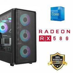 FuturaIT BB Gamer PC (Intel i5 14400F, 16GB RAM, SSD 1TB, RX 580, 650W, Midi ATX)