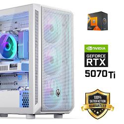 FuturaIT Black Friday GamerPC (AMD Ryzen 7 7800X3D, 32GB RAM, SSD 2TB, RTX 5070Ti, 1000W, Midi ATX)  