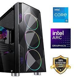 FuturaIT Black Friday GamerPC (Intel i5 14400F, 32GB RAM, SSD 1TB, Intel ARC B580, 650W, Midi ATX)  