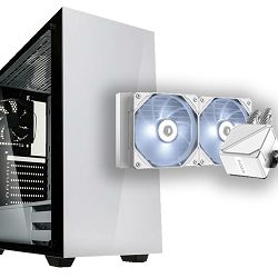 FuturaIT Combo (240MM Vodeno + Midi Case White) 