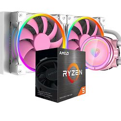 FuturaIT Combo (AMD Ryzen 5 5600X + 240MM Liquid Cooler)