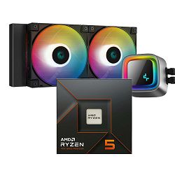 FuturaIT Combo (AMD Ryzen 5 9600X + 240MM  Liquid Cooler) 