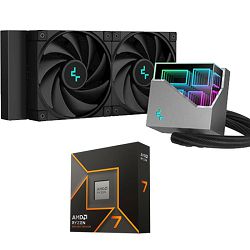 FuturaIT Combo (AMD Ryzen 7 9700X + 240MM Liquid Cooler)