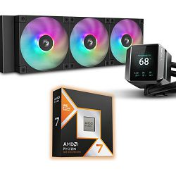 FuturaIT Combo (AMD Ryzen 7 9800X3D + 360MM Liquid Cooler)