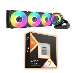FuturaIT Combo (AMD Ryzen 7 9850X3D + Liquid Cooler)