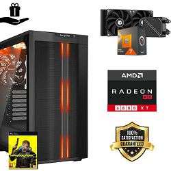 FuturaIT CYBER Gamer PC (AMD Ryzen 7 7800X3D, 32GB RAM, SSD+HDD, RX 6800XT, 850W, Midi ATX) Poklon