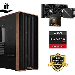 FuturaIT Elite Gamer PC (AMD Ryzen 5 9600X, 32GB RAM, SSD+HDD, RX 7900XT, 750W, Midi ATX) Poklon 