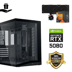 FuturaIT Elite Gamer PC (AMD Ryzen 7 7800X3D, 32GB RAM, SSD 2TB, RTX 5080, 1000W, Midi ATX) Poklon 