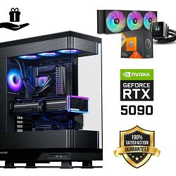 FuturaIT Elite Gamer PC (AMD Ryzen 7 7800X3D, 32GB RAM, SSD 6TB, RTX 5090, 1000W, Midi ATX) Poklon