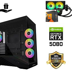 FuturaIT Elite Gamer PC (AMD Ryzen 7 7800X3D, 32GB RAM, SSD+HDD, RTX 5080, 1000W, Midi ATX) Poklon 