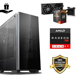 FuturaIT Elite GamerPC (AMD Ryzen 7 5700X3D, 32GB RAM, SSD 1TB, RX 9060XT, 750W, Midi ATX) Poklon