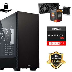 FuturaIT Elite GamerPC (AMD Ryzen 7 5700X3D, 32GB RAM, SSD 1TB, RX 9060XT, 750W, Midi ATX) Poklon