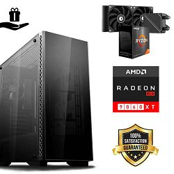 FuturaIT Elite GamerPC (AMD Ryzen 7 5800X, 32GB RAM, SSD 1TB, RX 9060XT, 750W, Midi ATX) Poklon