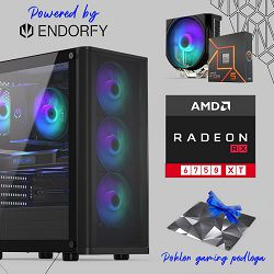 FuturaIT Endorfy GamerPC (AMD Ryzen 5 7500F, 16GB RAM, SSD 1TB, RX 6750XT, 600W, Midi ATX) Poklon 