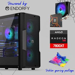 FuturaIT Endorfy GamerPC (AMD Ryzen 5 7500F, 32GB RAM, SSD 1TB, RX 7800XT, 750W, Midi ATX) Poklon 
