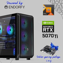 FuturaIT Endorfy GamerPC (AMD Ryzen 5 7500X3D, 32GB RAM, SSD 2TB, RTX 5070Ti, 1000W, Midi ATX) Poklon 