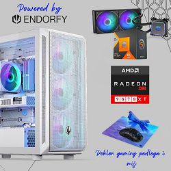 FuturaIT Endorfy GamerPC (AMD Ryzen 5 7600X3D, 32GB RAM, SSD 2TB, RX 9070XT, 850W, Midi ATX) Poklon 