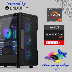 FuturaIT Endorfy GamerPC (AMD Ryzen 7 5700X, 32GB RAM, SSD 2TB, RX 9070XT, 750W, Midi ATX) Poklon 