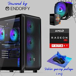 FuturaIT Endorfy GamerPC (AMD Ryzen 7 5800X, 32GB RAM, SSD 2TB, RX 9070XT, 850W, Midi ATX) Poklon 