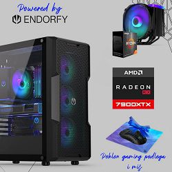 FuturaIT Endorfy GamerPC (AMD Ryzen 7 5800X, 32GB RAM, SSD 2TB, RX 7900XTX, 1000W, Midi ATX) Poklon 