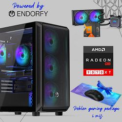 FuturaIT Endorfy GamerPC (AMD Ryzen 7 7800X3D, 32GB RAM, SSD 2TB, RX 9070XT, 850W, Midi ATX) Poklon 