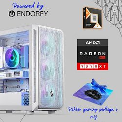 FuturaIT Endorfy GamerPC (AMD Ryzen 7 9800X3D, 32GB RAM, SSD 2TB, RX 9070XT, 1000W, Midi ATX) Poklon 