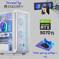 FuturaIT Endorfy GamerPC (AMD Ryzen 7 9800X3D, 32GB RAM, SSD 3TB, RTX 5070Ti, 1000W, Midi ATX) Poklon 