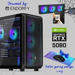 FuturaIT Endorfy GamerPC (AMD Ryzen 7 9800X3D, 32GB RAM, SSD 4TB, RTX 5080, 1000W, Midi ATX) Poklon 